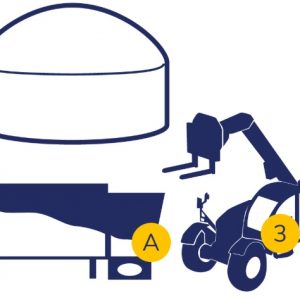 Biogáz adagoló konténer mérleg